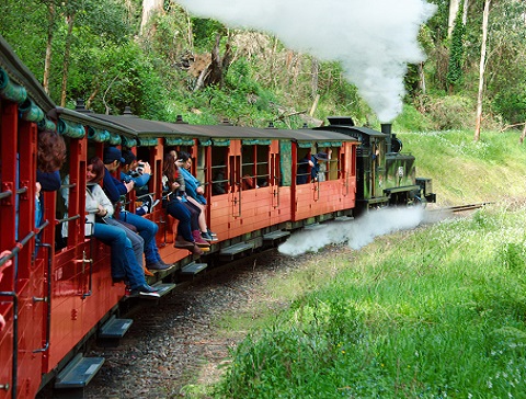 預約澳洲墨爾本東部古董火車半日遊 英語導遊 行程 澳大利亞墨爾本旅行社 101box Com 澳大利亞自由行安排